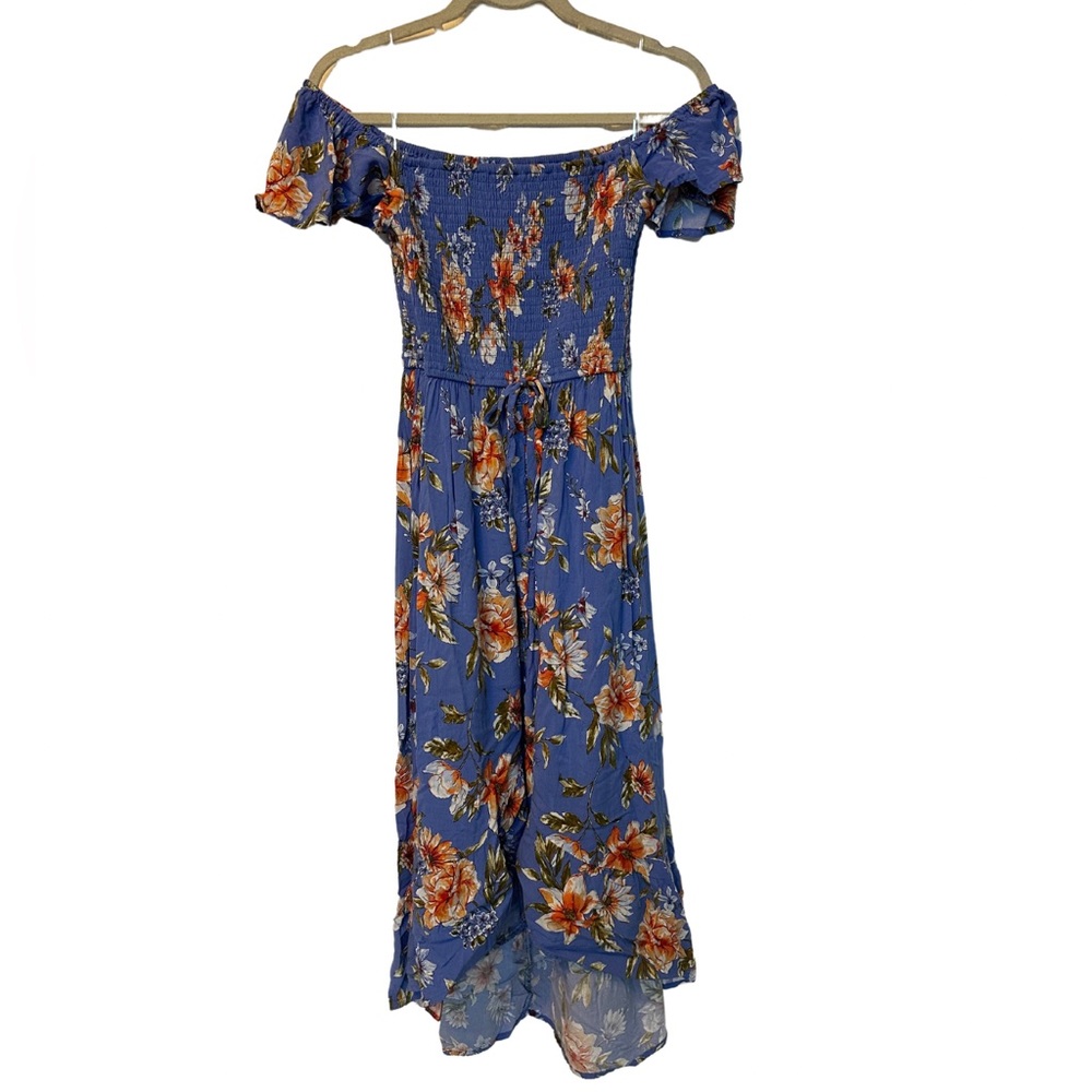 Floral Slit Dress